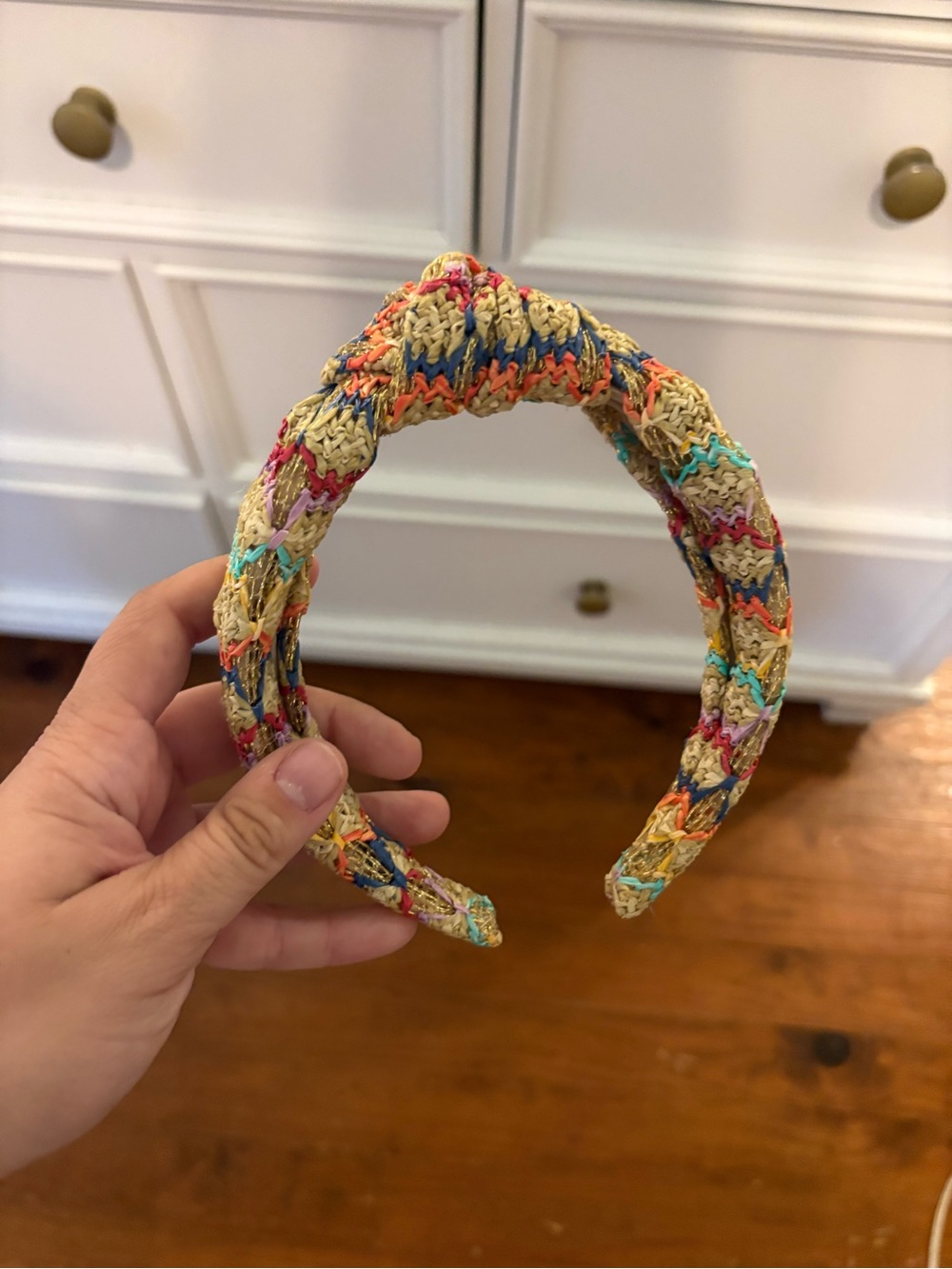 Multicolor Braided Woven Headband